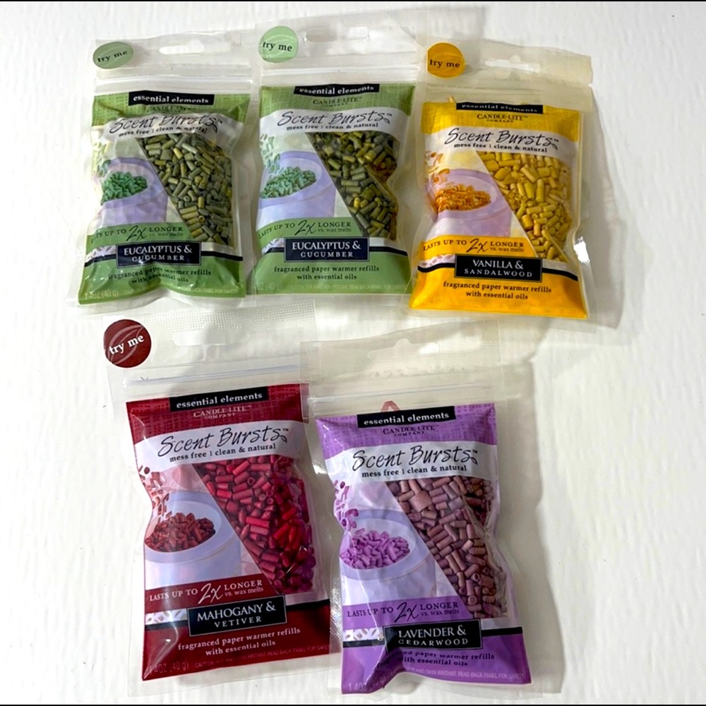 ✅Candle-lite Essential Elements Scent Bursts 5-pack